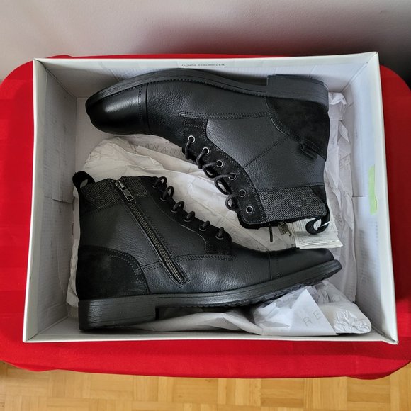 BRAND NEW, GEOX JAYLON LEATHER LACE UP BOOTS, SIZE 8!!! - Picture 9 of 9